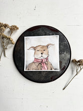 Load image into Gallery viewer, Henry Winter: Original Watercolour Artwork (Wild Wood Collection, 10x10cm)