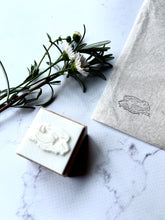 Load image into Gallery viewer, Picnic Basket Rubber Stamp