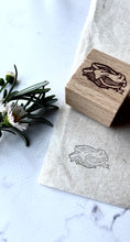 Load image into Gallery viewer, Picnic Basket Rubber Stamp