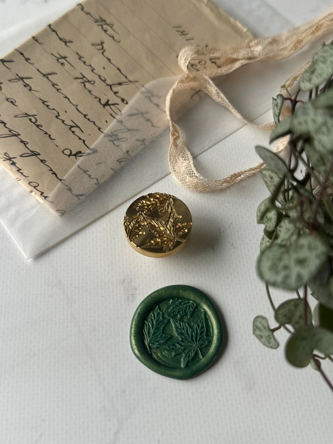 Wax Seal Stamp - Maple Leaf