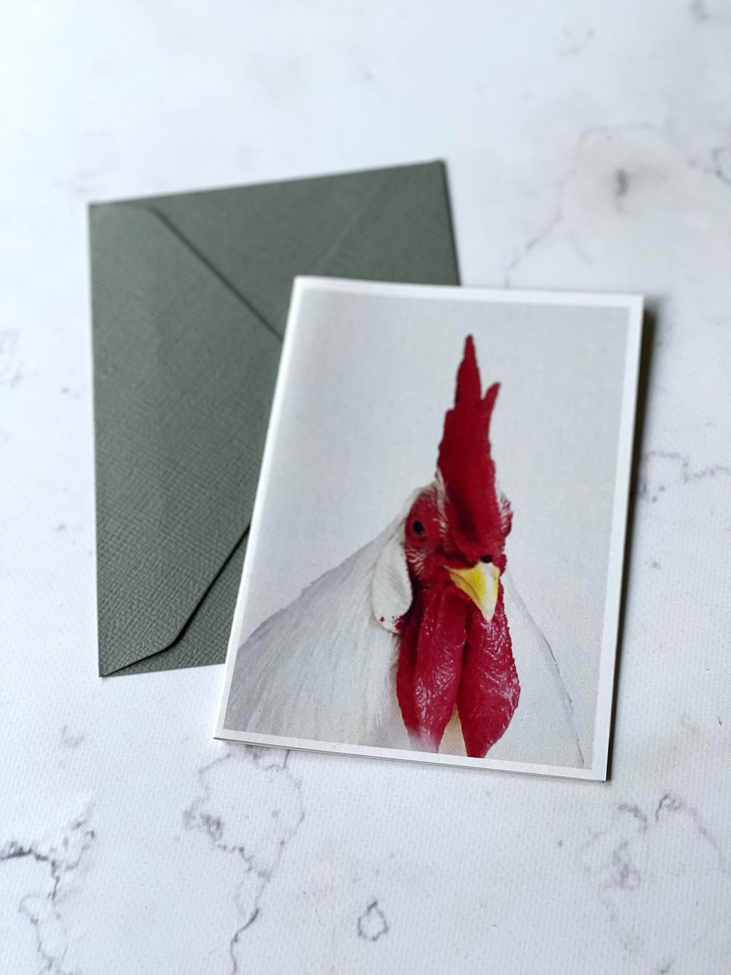 Card - Rooster
