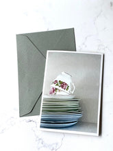 Load image into Gallery viewer, Card Bundle - Teacup on Plates
